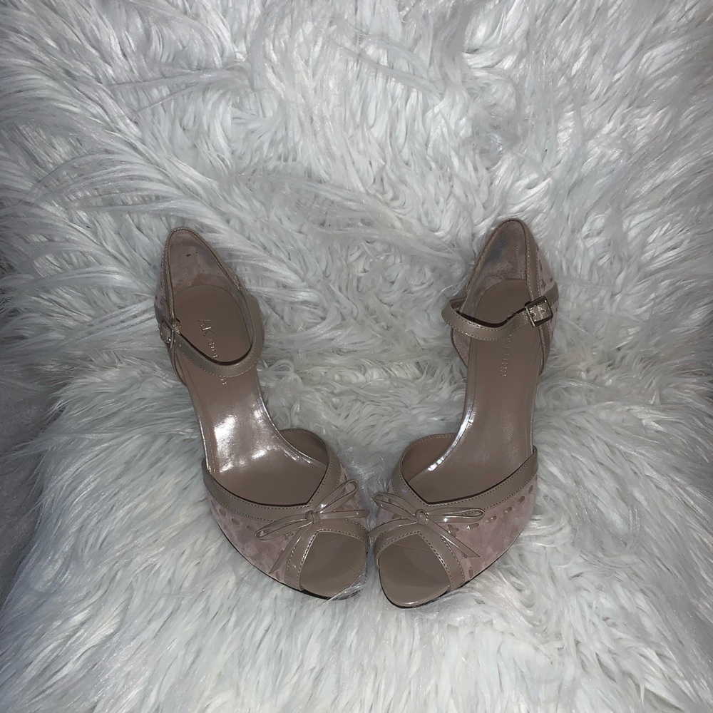New Anne Klein peep toe heels